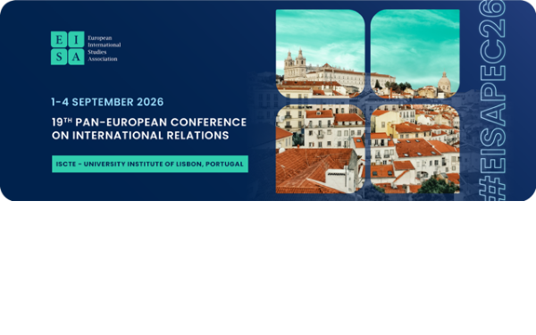 Bild zu Prof. Dr. Christoph Weller at the 19th Pan-European Conference on International Relations in Lisbon